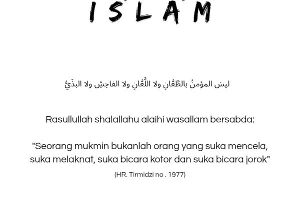 Larangan Berkata Kasar dalam Islam