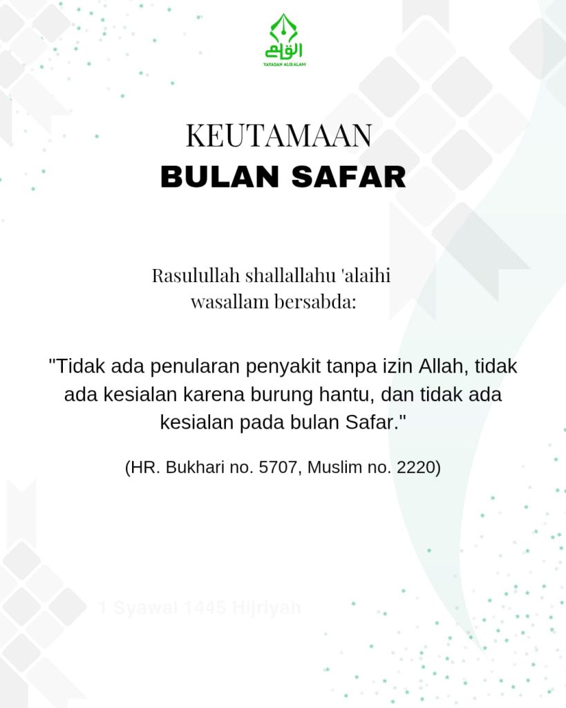 Mengenal Bulan Safar