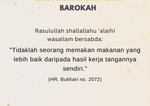 Menjemput Rezeki dengan Cara yang Halal dan Penuh Barokah