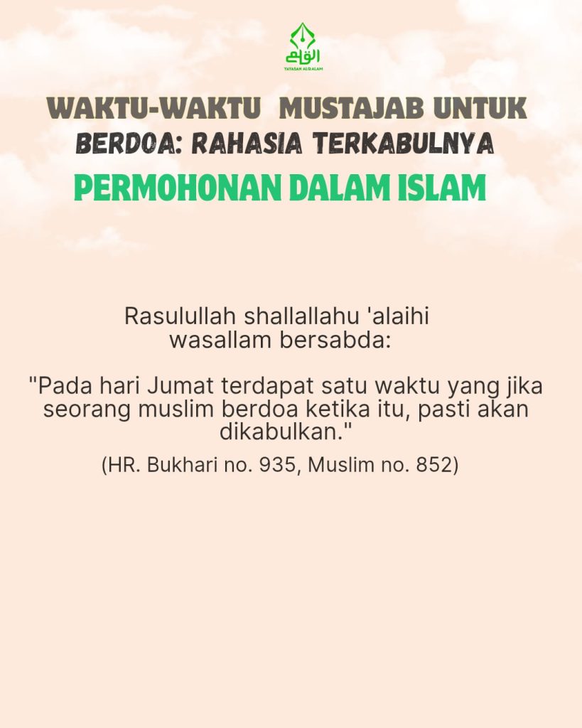 Waktu-Waktu Mustajab untuk Berdoa: Rahasia Terkabulnya Permohonan dalam Islam