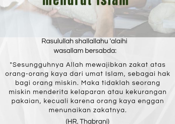 Zakat sebagai Solusi Sosial Menurut Islam