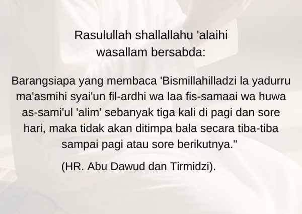 Amalan Penolak Bala yang Dianjurkan Rasulullah SAW