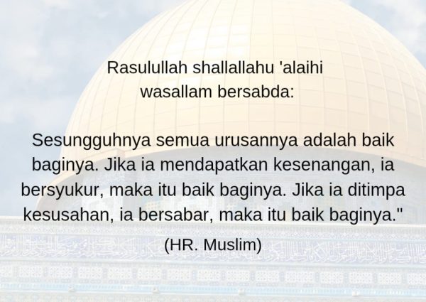 Makna Sabar dan Syukur sebagai Dua Sayap Kehidupan