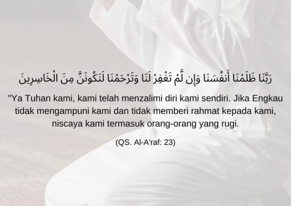 Teladan Doa Nabi Adam A.S. Agar Tidak Berputus Asa