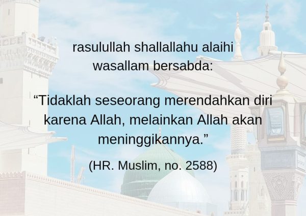 Kerendahan Hati Kunci Dicintai Allah dan Sesama