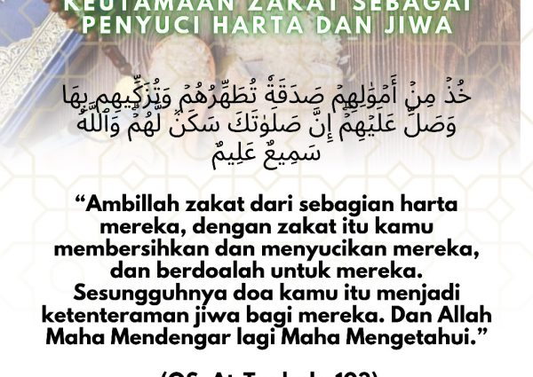 Keutamaan Zakat sebagai Penyuci Harta dan Jiwa