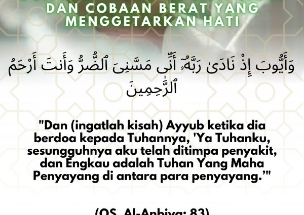 Doa Nabi Ayyub AS Saat Sakit dan Cobaan Berat yang Menggetarkan Hati