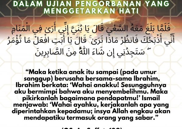 Keteguhan Iman Nabi Ismail dalam Ujian Pengorbanan yang Menggetarkan Hati