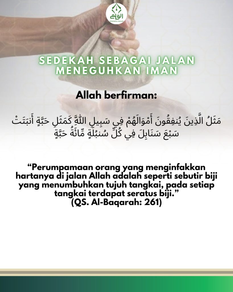 Sedekah sebagai Jalan Meneguhkan Iman