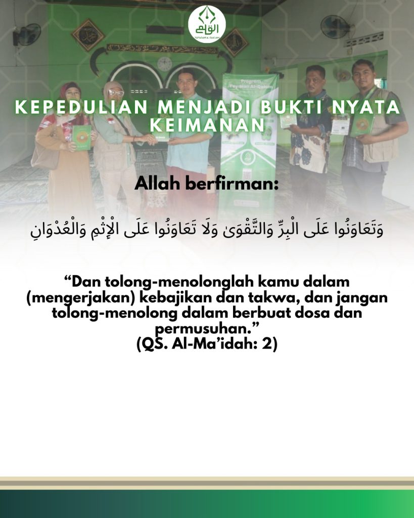 Kepedulian Menjadi Bukti Nyata Keimanan