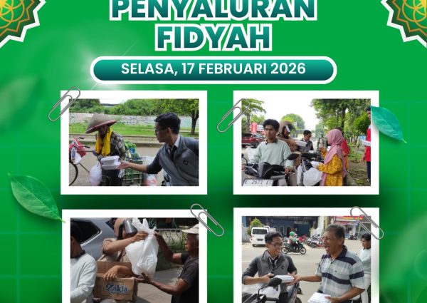 Penyaluran Fidyah Selasa 17 Februari 2026